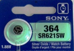 MURATA / SONY 364 SR621SW (2 piece) SR621 364 SILVER OXIDE Battery US Seller
