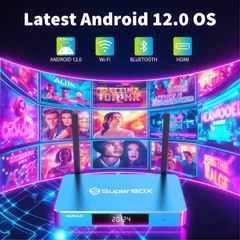 SuperBox S6 Max TV BOX Authorized Distributor Quality Guarantee 100% Free Ship