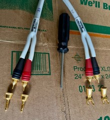 Monster Cable M Series MCX-2S Bi-Wire Speaker Cables.