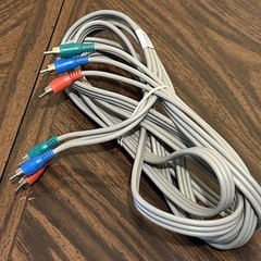 Component Video Cable RCA Y Pb Pr Gold Plated Approx. 10 ft