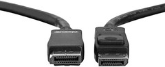Nixeus VESA Certified DisplayPort 1.4 HBR3 Cable (6 ft) – 6 Feet, Black