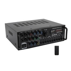 Bluetooth 5.0 HiFi Power Amplifier 2000W Stereo Karaoke FM USB EQ AUX Sunbuck E