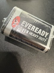 EVEREADY 6V Battery, Super Heavy Duty 6 Volt Battery, 1 Count