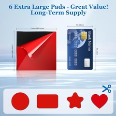 Double Sided Adhesive Pads for Dash Cam, 6PCS 2.83 Inch Heavy Duty Sticky Pad…