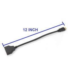 4K HDMI Cable Splitter Adapter 2.0 Converter 1 In 2 Out 1 Male to 2 Female