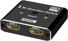 8K HDMI 2.1 Splitter 48Gbps with 3D Dolby Support for PS5 and Laptops