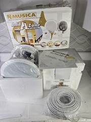 MTX Musica Add-A-Zone 6-1/2″ 2-Way In-Ceiling Speakers & Kit ADZ612C
