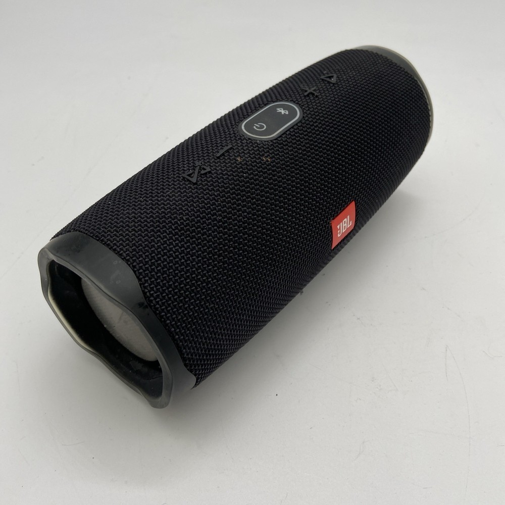 JBL Charge 4 Portable Wireless Bluetooth Waterproof Speaker – Black- Tested