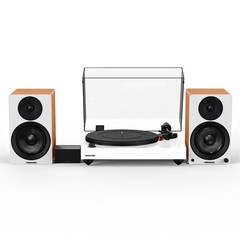 Fluance RT83 Vinyl Turntable, PA10 Preamp, Ai41 Powered 5″ Bookshelf Speakers
