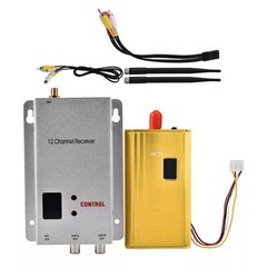 Professional Audio/Video Wireless Transmitter-Receiver AHD/CVBS Signal Support