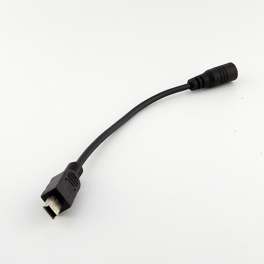 DC Power Supply Adapter Female 4.0 x 1.7mm To Mini USB 5 Pin PSP Converter Cable