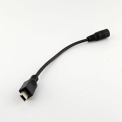 DC Power Supply Adapter Female 4.0 x 1.7mm To Mini USB 5 Pin PSP Converter Cable