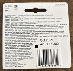 4 Pack Duracell A23 12 Volt Batteries MN21 MN23 23AE 21/23 GP23 23A 23GA