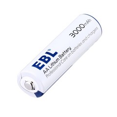 EBL AA Lithium Batteries 3000mAh Non-rechargeable Exp.2033 Lot