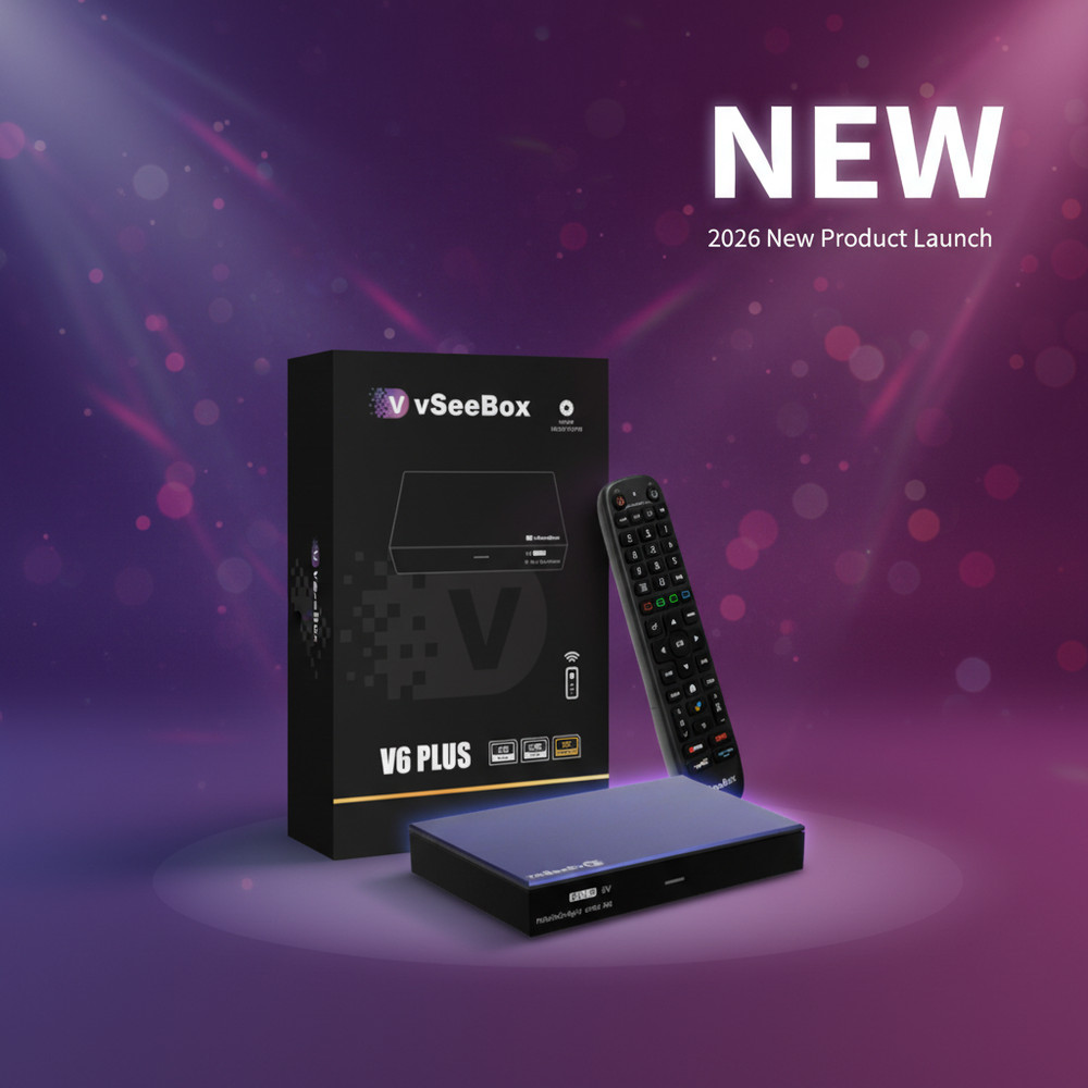 2026 VseeBox V6 Plus – Android 14 Streaming Player, Voice Remote + Free Delivery