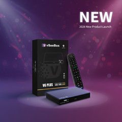 2026 VseeBox V6 Plus – Android 14 Streaming Player, Voice Remote + Free Delivery