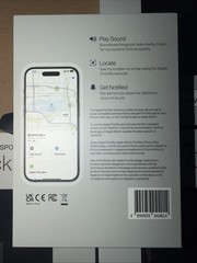 SPOTMINDERS Apple MFI Certified Wallet Tracking Card Black 4-Pack – Works wit…
