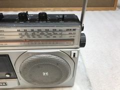 Silver RT307 Mono FM/MW/LW Vintage 3 Band Radio Cassette Recorder – Read Desx