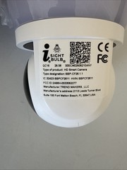 Sight Bulb WiFi Smart Camera & LED Light Pro 75W – Open Box