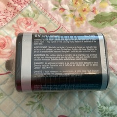 6 Volt Lantern Battery Super Heavy Duty 1209 New
