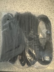 Lot of 100 High-Speed HDMI Cables In Black Cord 6 feet