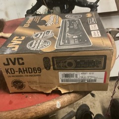 JVC KD-AHD69 HD Radio Cd Player/Receiver W/usb Audio For I Pod/iphone