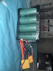 24x 32670 LiFePO4 Battery Pack w/ BMS Control Board XT60