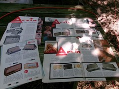 Several Arvin Car Radio Advertising Brochures or Leaflets, Good Stored Condition