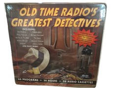 Great Old Time Radio’s Greatest Detectives, Set. 60 Programs, 30 Hours, 20 Tapes