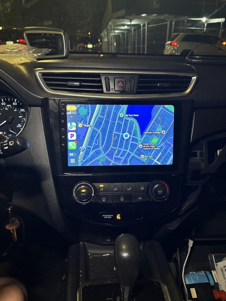 10.1″ For 2014-2017 Nissan Rogue Carplay Radio Stereo 4+64G Android13 Cam 5GWiFi