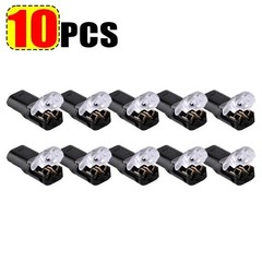 2-Way Quick Wire Connectors Waterproof Locking Buckle 18-22AWG Solderless