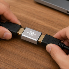 HDMI Coupler 8K@60Hz Female to Female Adapter 2.1 Connector 3D 4K@120Hz Extender