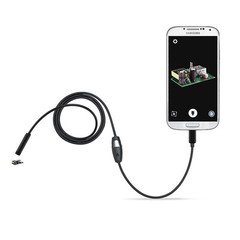 6 LED 720P Waterproof 5.5/7mm Lens Endoscope Inspection Camera For Android Phone