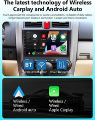 Apple Carplay Android 15 Car Stereo Radio GPS Navi + Cam For Honda CRV 2007-2011