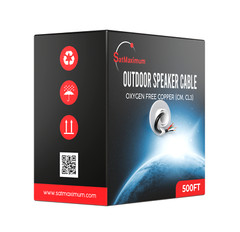 16AWG Outdoor Speaker Cable Oxygen Free Copper CL3 Direct Burial Bulk Wire Lot