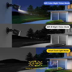 ANNKE 5in1 8CH 3K Lite DVR 1080P TVI CCTV Security Camera System Outdoor H.265+