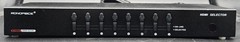 Monoprice HRM-2218F 8-Port Input 1-Port Output Enhanced Powered HDMI Selector