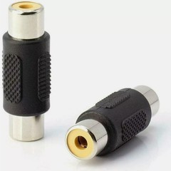 Video Female to Female Jack Coupler Adapter Connector AV RCA Audio 10-Pack