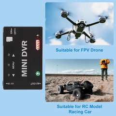 Mini DVR 5.8G-FPV Video Recorder Module CVBS Signal Input Support 32GB TF Card