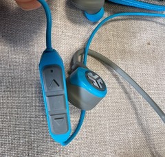 JLab Audio Original JBuds Wireless Bluetooth Earbuds w/ over ear mount – BLUE