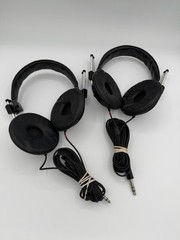 Fostex T20 Stereo Headphones Adjustable Headband Ear-Pad Black 6.35mm pair