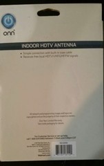 Onn Indoor HDTV Passive Antenna FM UHF VHF HD WATCH FREE CHANNELS HOME OFFICE