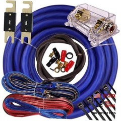 Complete Gravity Elite 0 Gauge Amp Kit Amplifier Install Wiring 0 Ga Wire