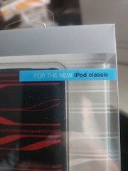 Belkin Silicone Grip Sleeve Case for iPod Classic 80GB/120GB/160GB Black/ Red