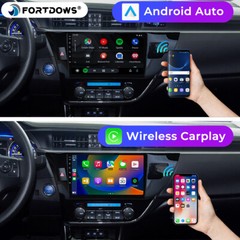 10.1″ CarPlay Car Stereo GPS Radio For Toyota Corolla 2014 2015 2016 Android12.0