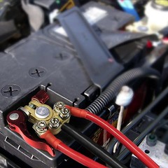 12V/24V Battery Terminal Connectors Leisure Battery Terminals 4-Way for Car Boat