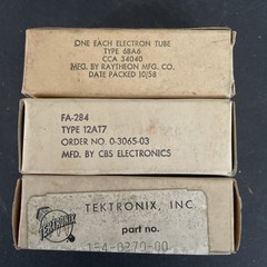Vintage Electronics Tubes – Untested – Lot Of 15 Various Tubes