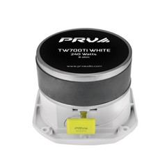 2x PRV TW700Ti WHITE Bullet 4″ Pro Audio Super Tweeters 8 Ohm Titanium 480 Watts