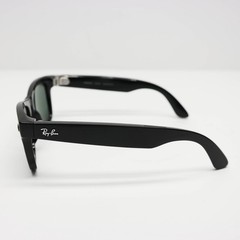 Ray-Ban Meta Wayfarer RW4008 AI Glasses Green Lenses Shiny Black