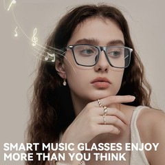 Osawalla AI Smart Translation Glasses , AI Bluetooth Glasses＆Open-Ear Audio